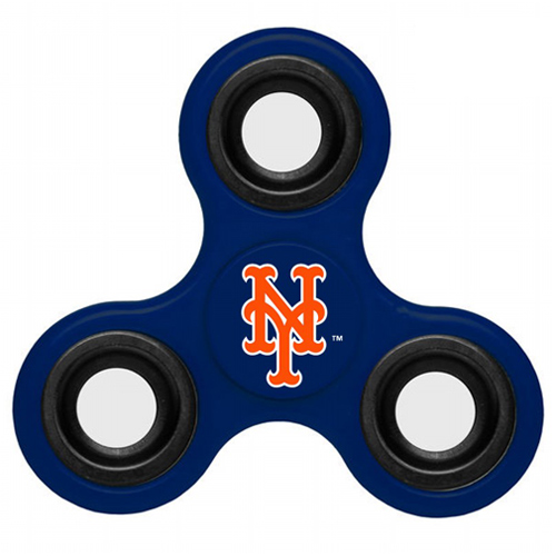 MLB New York Mets 3 Way Fidget Spinner F34 - Royal - Click Image to Close